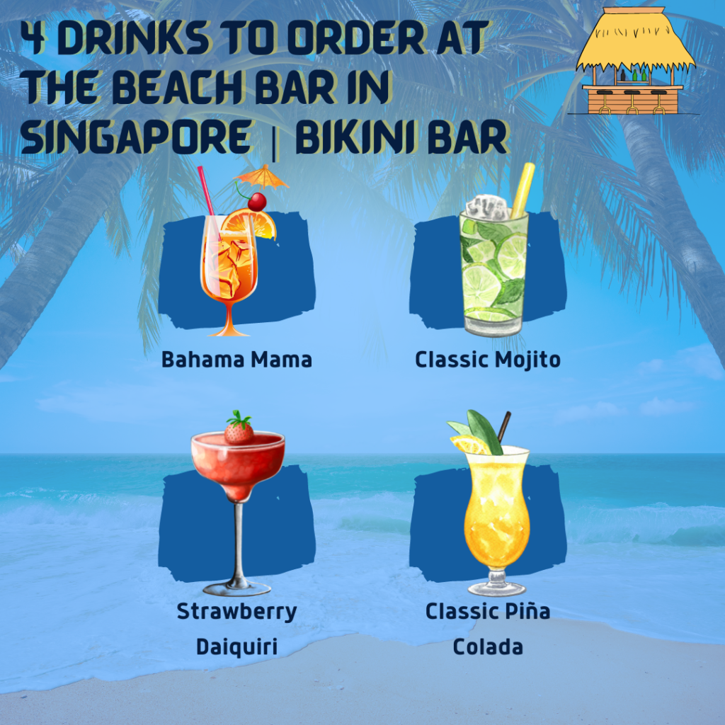 4 Drinks To Order At The Beach Bar In Singapore Kings Town Reef